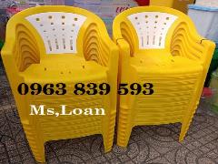 Ghế dựa đại vita, ghế nhựa có dựa thanh lý số lượng lớn / 0963.839.593 Ms.Loan