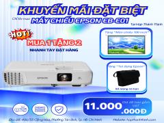 Máy chiếu Epson EB-E01 (3LCD/ 3300 ANSI Lumens/ XGA)