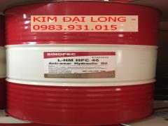 Dầu thuỷ lực Sinopec L-HM HPC 68