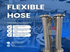 Khớp nối mềm inox nối bích, khop noi mem, khớp chống rung