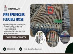 Báo giá ống mềm Sprinkler cấp nước đầu phun chữa cháy mới nhất 2025