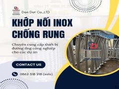 Khớp nối mềm inox 304, ống nối mềm inox chịu nhiệt cao