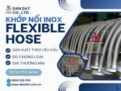 Khớp nối mềm chống rung, Khớp nối giãn nở nhiệt inox