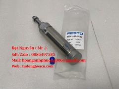 Xi lanh tròn Festo DSEU‑32‑80‑P‑A‑SA | Bore 32mm – Hành trình 80mm – Cushion đôi