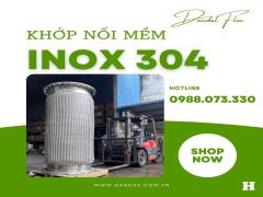 Khớp Nối Mềm Inox Nối Bích/ Khớp Nối Mềm Cho Mau Phát Điện/ Khớp Chống Rung Inox Cho máy Bơm