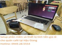 Lắp đặt tận nơi ở Trà Vinh full bộ máy tính tiền giá rẻ kèm phần mềm quản lý cho quán café