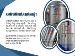 Giãn nở nhiệt, Khớp bù trừ giãn nở, Khớp co giãn inox