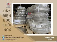 Dây điện bọc inox chống nhiễu, Sản xuất lưới đan inox