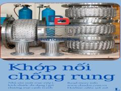 Khớp nối mềm chống rung inox mặt bích