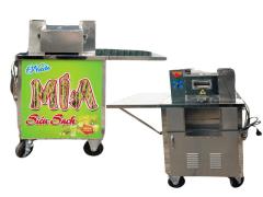 Máy ép nước mía nửa bàn - kinh doanh hiệu quả