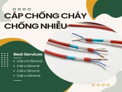 Cáp tín hiệu chống cháy 2x1.5