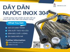 Dây Dẫn Nước Bình Nóng Lạnh - dây dẫn nước inox 304, Dây Dẫn Nước Chịu Nhiệt inox