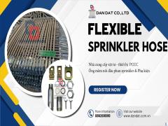 Khớp nối mềm inox cấp nước đầu phun chữa cháy Sprinkler