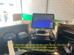 Bán máy tính tiền Pos giá rẻ cho quán trà sữa tại quận Tân Phú