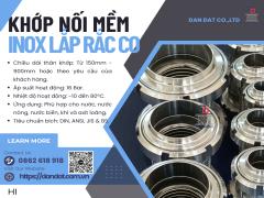 Khớp Nối Mềm Inox Lắp Rắc Co – Khớp Nối Mềm Inox Lắp Ren Giá Rẻ