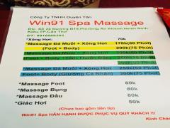 Massage Win91 Spa (cần thơ)