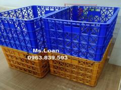 Sóng nhựa 8 bánh xe đựng dụng cụ, rổ đựng trái cây / 0963 839 593 Ms.Loan