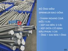 Ống Mềm Inox Chữa Cháy | Fire Sprinkler Flexible Hose Đạt Tiêu Chuẩn Quốc Tế