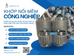 Khớp Nối Mềm Chống Rung| Khớp nối mềm inox công nghiệp, Khớp nối chống rung inox nối bích