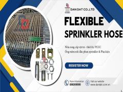 Cung cấp Ống Mềm Sprinkler cấp nước đầu phun PCCC