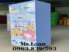 Tủ nhựa 5 tầng ngang 70 cm, tủ quần áo giá rẻ khu vực miền Nam / 0963.839.593 Ms.Loan