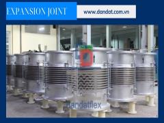 Khớp nối giãn nở nhiệt inox, ống bù trừ giãn nở, nối mềm inox
