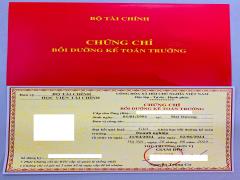 Học chứng chỉ KẾ TOÁN TRƯỞNG (online) để bổ nhiệm (Bộ tài chính)