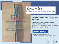 Dây mềm chữa cháy, ống mềm sprinkler, ống nối đầu phun cứu hỏa dùng trong PCCC