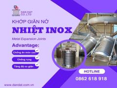 Khớp giãn nở nhiệt inox, Khớp nối giãn nở kim loại, Khớp nối giãn nở máy phát điện