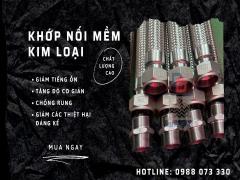 Khớp Nối Mềm (Khop Noi Mem), Khớp Nối Mềm Chống Rung Inox, Khớp Nối Mềm Inox Chịu Nhiệt, Khớp Nối Mềm Kim Loại