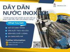 Dây Dẫn Nước Bình Nóng Lạnh - dây dẫn nước inox 304, Dây Dẫn Nước Chịu Nhiệt inox