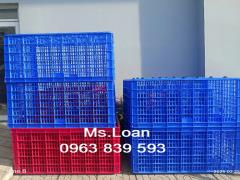 Rổ nhựa vuông lớn đựng dụng cụ - rổ nhựa có bánh xe / 0963 839 593 Ms.Loan