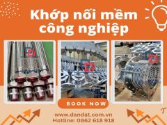 Khớp nối kim loại nối bích,khớp nối mềm công nghiệp, khớp nối mềm nối chịu nhiệt