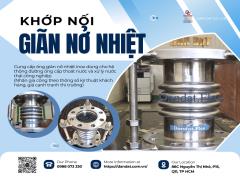 Khớp Nối Giãn Nở Nhiệt| Khớp co giãn dùng cho dầu truyền nhiệt, Khớp co giãn nở nhiệt inox