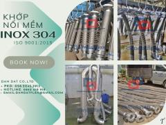 Khớp nối mềm nối bích chịu nhiệt, khớp nối chống rung kim loại