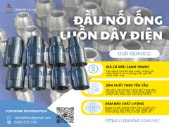 Đầu Nối Ống Luồn Dây Điện - Ống luồn dây điện bọc nhựa bọc lưới inox, Đầu nối phụ kiện ống luồn dây điện