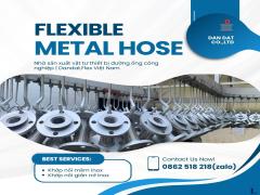 Khớp nối mềm inox 304, ống nối mềm inox chịu nhiệt cao