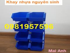 Khay nhựa đựng ốc vít, kệ dụng cụ xếp tầng, khay nhựa nguyên sinh