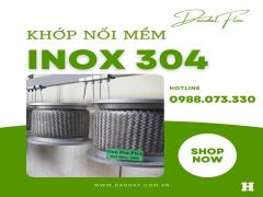 Khớp Nối Mềm Inox Nối Bích/ Khớp Nối Mềm Cho Mau Phát Điện/ Khớp Chống Rung Inox Cho máy Bơm