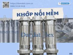 Khớp Nối Mềm Inox 2 Đầu Rắc Co, Khớp nối mềm inox 304 kết nối rắc co, Ống mềm inox rắc co ren