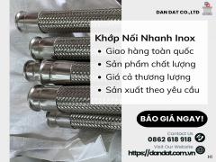 Khớp Nối Nhanh Inox - Khớp Nối Nhanh Inox Kiểu D - Khớp Nối Nhanh Đầu Cái Ren Trong - Kiểu D