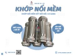 Khớp Nối Chống Rung Inox Mặt Bích| Khớp nối giảm rung inox 304| khớp chống rung kim loại