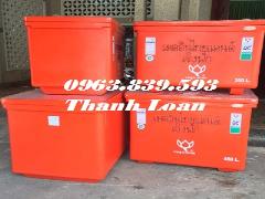 Bán thùng đá nhựa 450L đựng đá trữ hải sản đông lạnh lâu / 0963.839.593 Ms.Loan