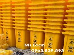 Thùng rác công nghiệp 240L, thùng đựng rác khu công nghiệp, trường học / 0963 839 593 Ms.Loan