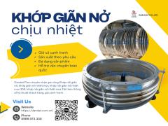 Khớp Giãn Nở Inox Nối Bích – Khớp nối giãn nở nhiệt inox, Khớp giãn nở inox