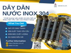 Dây Dẫn Nước Bình Nóng Lạnh - dây dẫn nước inox 304, Dây Dẫn Nước Chịu Nhiệt inox